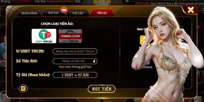 Quy trình nạp và rút tiền HitClub cho người mới