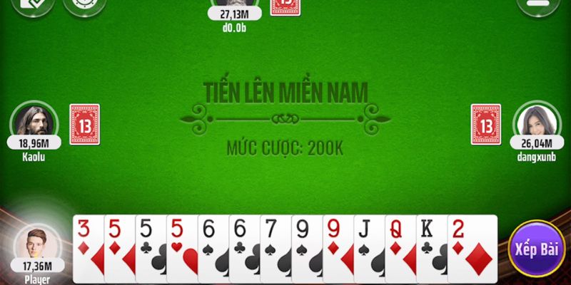 Cách chơi Tiến Lên Miền Nam HitClub từ cơ bản đến nâng cao